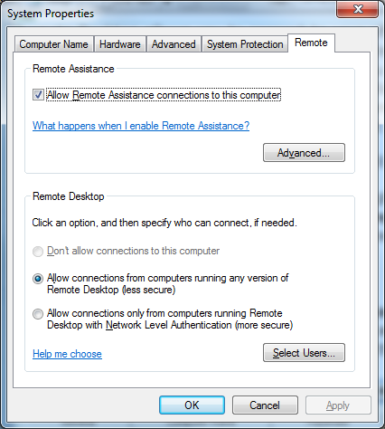 Remote Desktop Over Vpn Vista